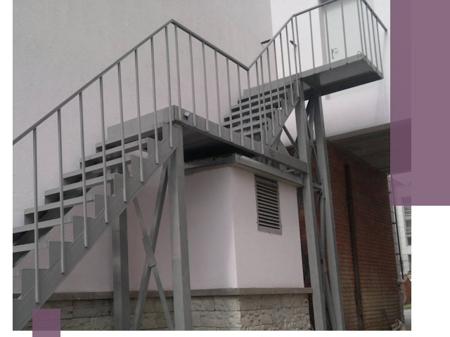 Монтаж пожарных лестниц под ключ в Анапе с гарантией качества