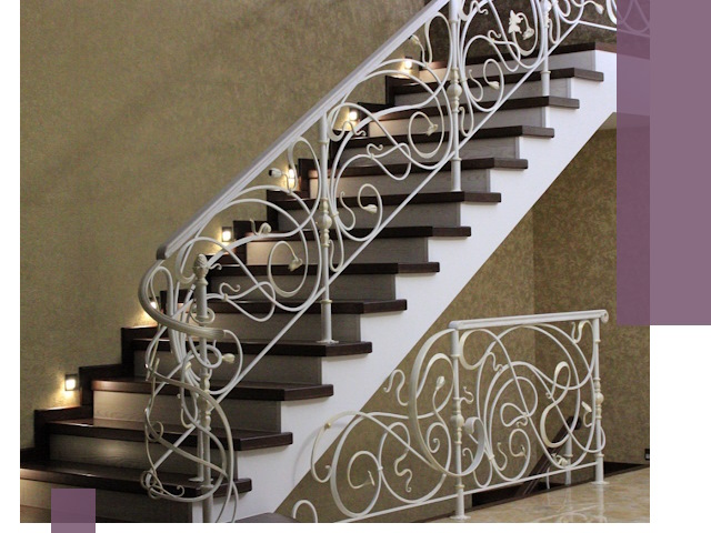 Кованые лестницы под ключ в Анапе — изготовление и монтаж