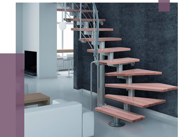 Модульные лестницы в Анапе от 17134 руб. — купить в ПРОЛЁТ-Нпа