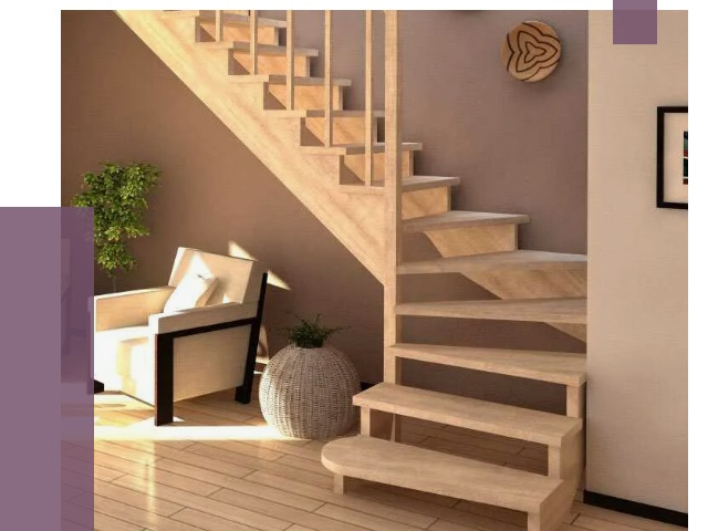 Изготовление Г-образных лестниц в Анапе от 19210 руб. 