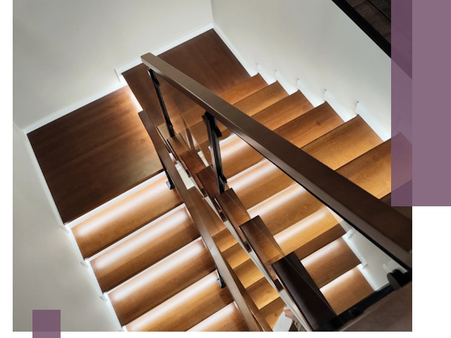 Изготовление П-образных лестниц под ключ в Анапе