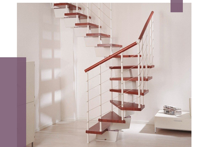 Изготовление лестниц на больцах в Анапе от 9865 руб. | ПРОЛЁТ-Нпа