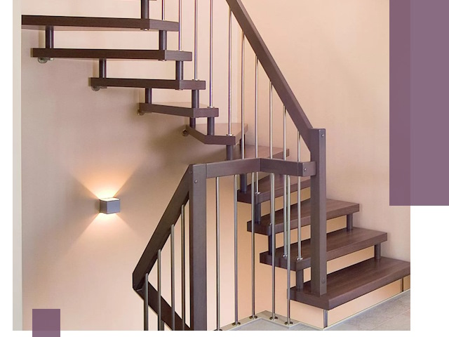 Изготовление лестниц на больцах в Анапе под ключ