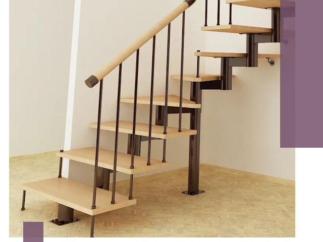 Монтаж лестниц на больцах в Анапе — быстро и надежно