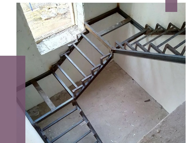 Монтаж лестниц на металлокаркасе в Анапе от 12980 руб. — ПРОЛЁТ-Нпа