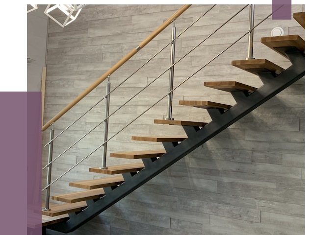 Изготовление лестниц на монокосоуре в Анапе от 77361 руб. 