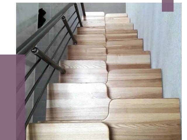 Лестницы гусиный шаг в Анапе от 13240 руб. под ключ | ПРОЛЁТ-Нпа