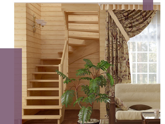 Лестницы для дачи в Анапе от 77101 руб.  | ПРОЛЁТ-Нпа