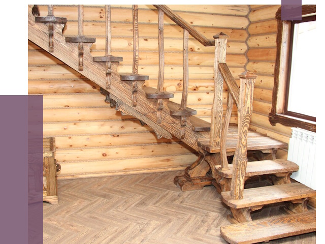 Лестницы в баню в Анапе от 19418 руб. — изготовление | ПРОЛЁТ-Нпа