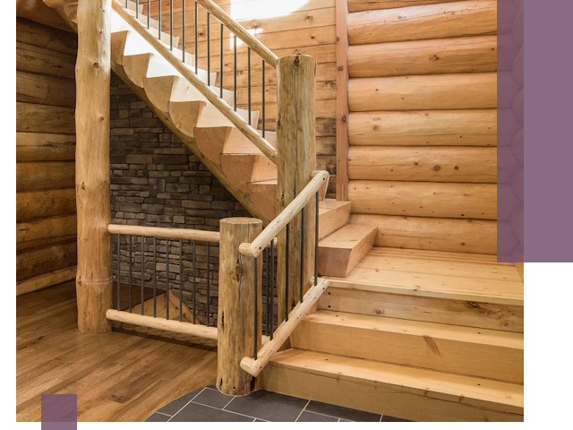 Лестницы в баню под заказ и профессиональный монтаж в Анапе