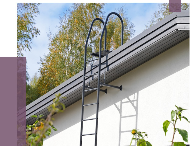 Лестницы на крышу в Анапе от 19418 руб. — монтаж и монтаж ПРОЛЁТ-Нпа