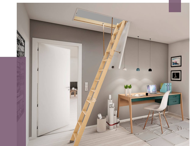 Чердачные лестницы в Анапе — от 14797 руб. | ПРОЛЁТ-Нпа