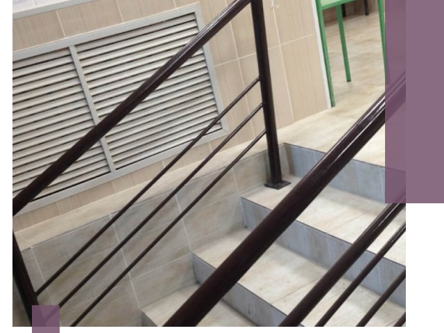 Изготовление перил из металла под ключ в Анапе