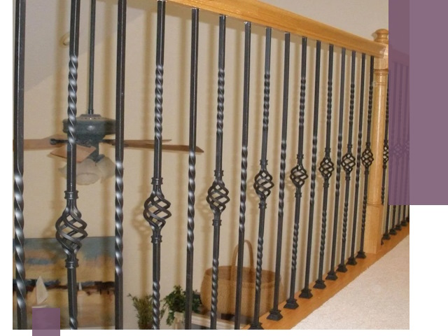 Изготовление и монтаж кованных перил в Анапе под ключ
