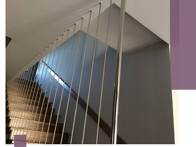 Тросовые перила под ключ в Анапе — производство и монтаж