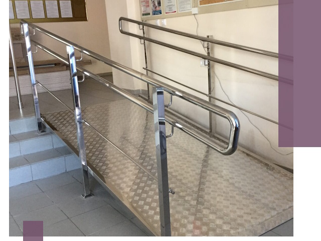 Перила для инвалидов в Анапе — надежные поручни и ограждения