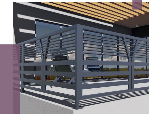 Изготовление балконных ограждений в Анапе от 10903 руб. | ПРОЛЁТ-Нпа