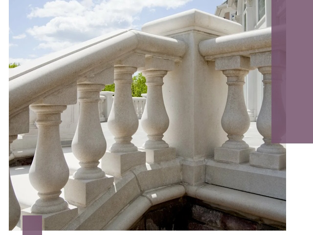 Балюстрады из металла и камня под ключ в Анапе