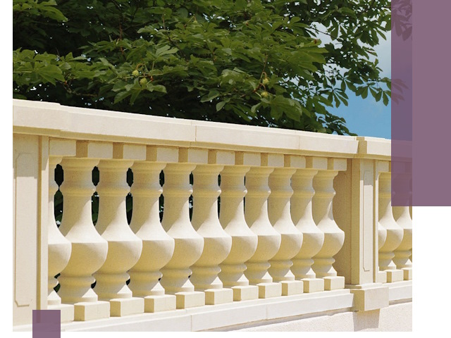 Установка балюстрады в Анапе: изготовление и монтаж под ключ