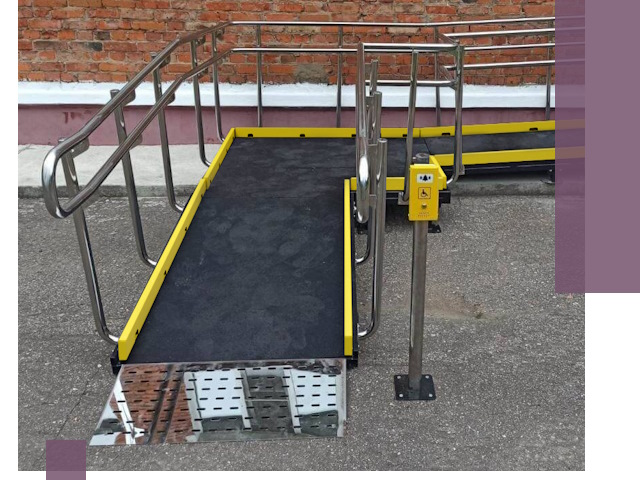 Изготовление наклонных пандусов для инвалидов в Анапе