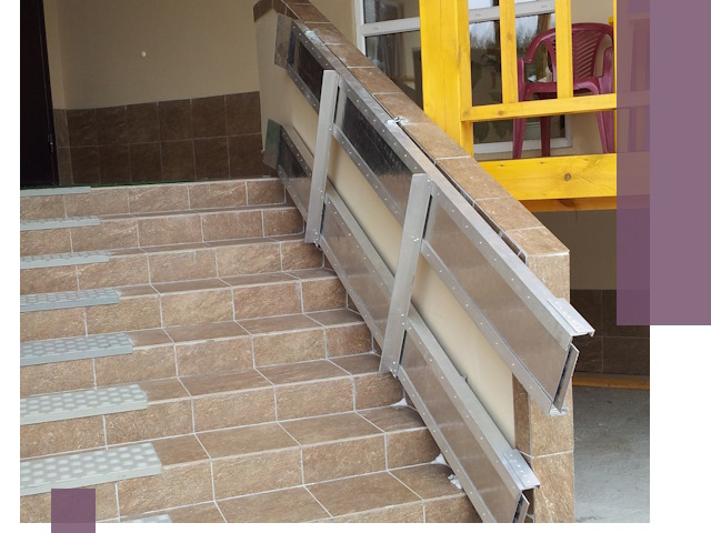 Откидные пандусы под ключ в Анапе — монтаж и демонтаж