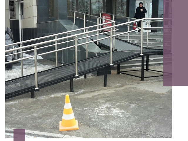 Стационарные пандусы под ключ в Анапе — изготовление и монтаж