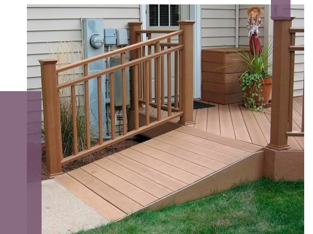 Пандус на крыльцо в Анапе под ключ от 7892 руб. 