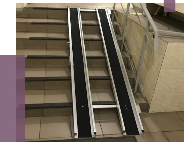 Установка пандуса в подъезд в Анапе от 8100 руб. под ключ | ПРОЛЁТ-Нпа