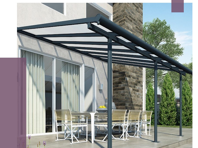 Навесы пристенные в Анапе от 9242 руб. — монтаж и установка | ПРОЛЁТ-Нпа