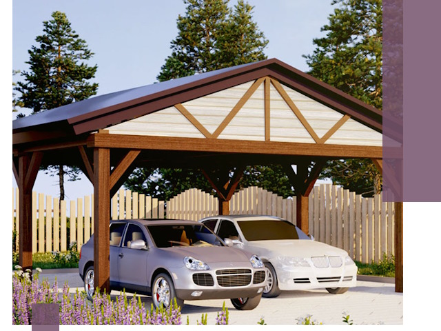 Навесы для автомобиля в Анапе — изготовление и монтаж