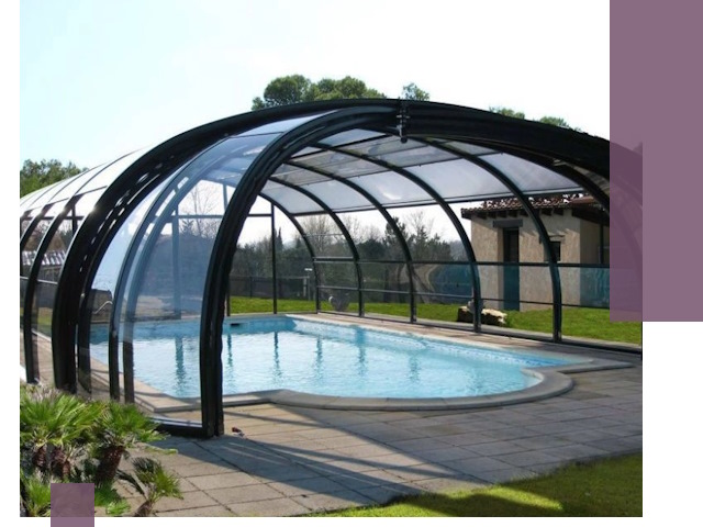 Навесы для бассейна в Анапе: изготовление и монтаж под ключ