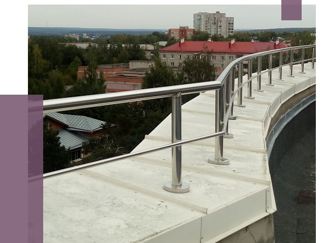 Парапеты и ограждения кровли в Анапе от 5036 руб. 