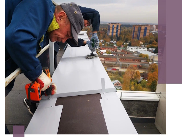 Монтаж парапетов в Анапе — установка прочных металлических ограждений