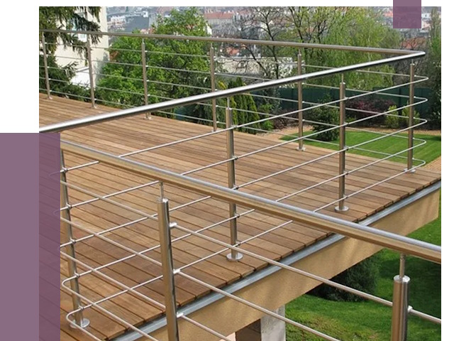 Алюминиевые парапеты в Анапе под ключ от 7892 руб. 