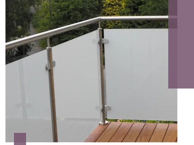 Алюминиевые парапеты для балконов и террас в Анапе