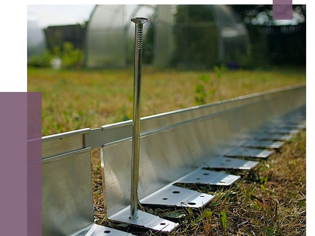 Металлические бордюры для газона в Анапе от 4361 руб. | ПРОЛЁТ-Нпа