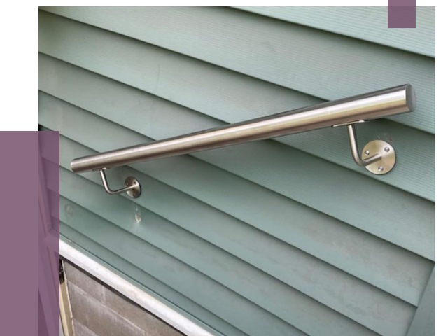 Поручни из нержавеющей стали в Анапе от 7788 руб.  | ПРОЛЁТ-Нпа