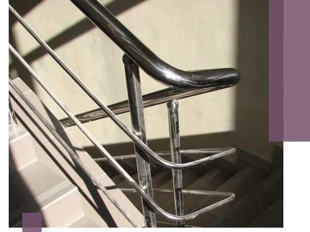 Поручни из нержавеющей стали под ключ в Анапе